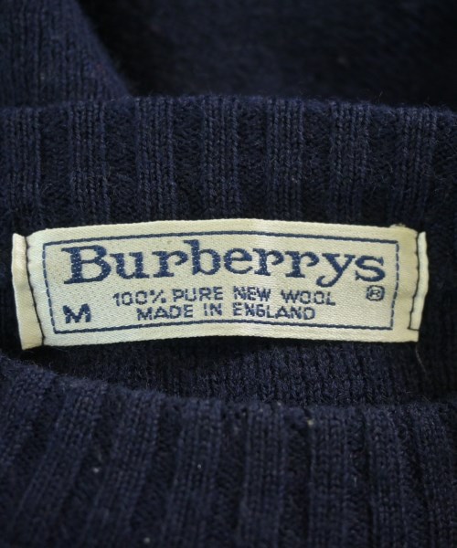 BURBERRY（バーバリー）ニット・セーター 紺 サイズ:M メンズ/2200726082023