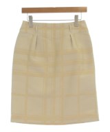 BURBERRY（バーバリー）ひざ丈スカート ベージュ サイズ:38(S位) レディース/2200726867026