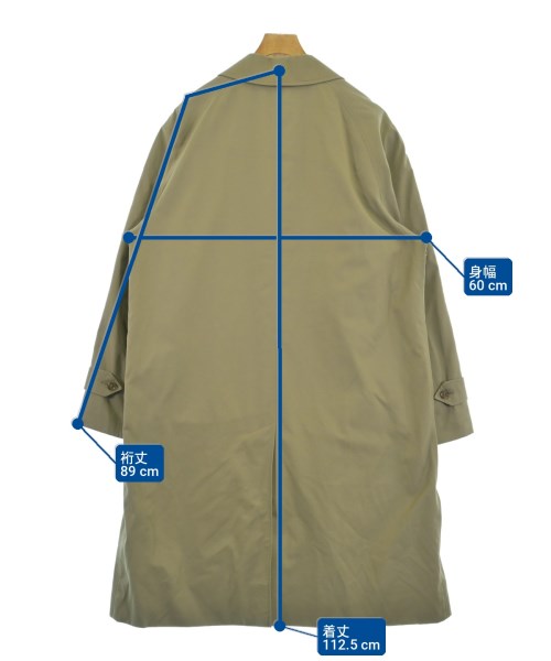 BURBERRY（バーバリー）ステンカラーコート ベージュ サイズ:52(XXL位) メンズ/2200727487032