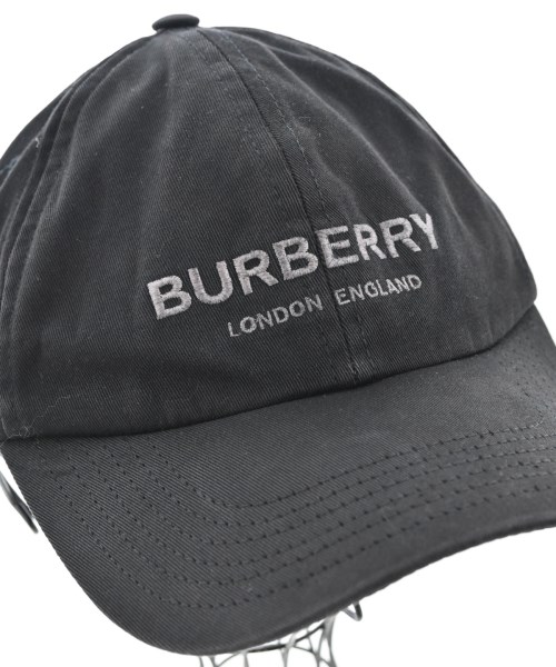BURBERRY（バーバリー）キャップ 黒 サイズ:M レディース/2200727512222