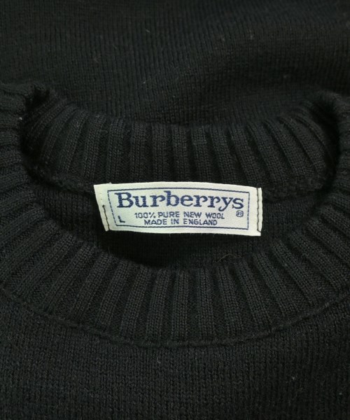 BURBERRY（バーバリー）ニット・セーター 黒 サイズ:L メンズ/2200727957016