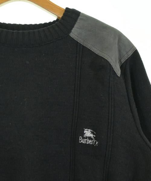 BURBERRY（バーバリー）ニット・セーター 黒 サイズ:L メンズ/2200727957016