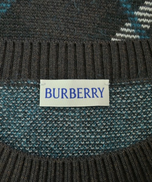 BURBERRY（バーバリー）ニット・セーター 茶 サイズ:XXL メンズ/2200728565029