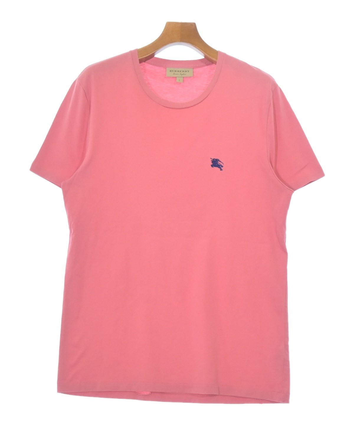 BURBERRY（バーバリー）Tシャツ・カットソー ピンク サイズ:L メンズ