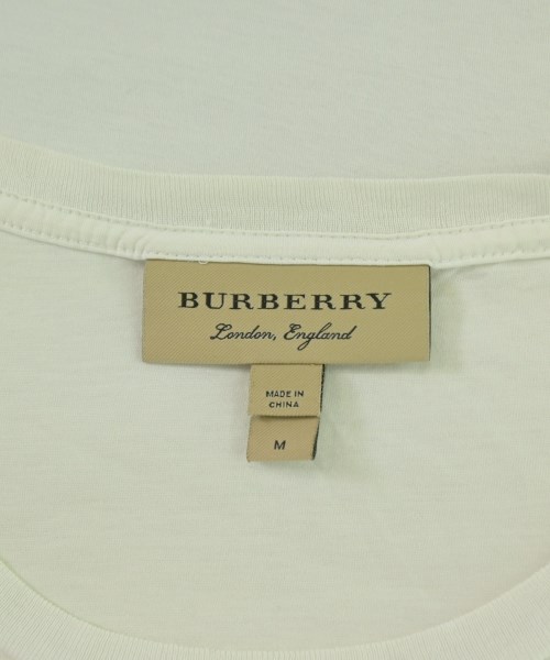 BURBERRY（バーバリー）Tシャツ・カットソー 白 サイズ:M メンズ/2200682837156