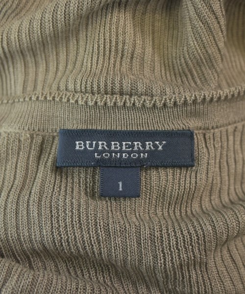 BURBERRY（バーバリー）ニット・セーター 茶 サイズ:1(S位) レディース/2200678462010