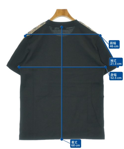 BURBERRY（バーバリー）Tシャツ・カットソー 黒 サイズ:L メンズ/2200683036022