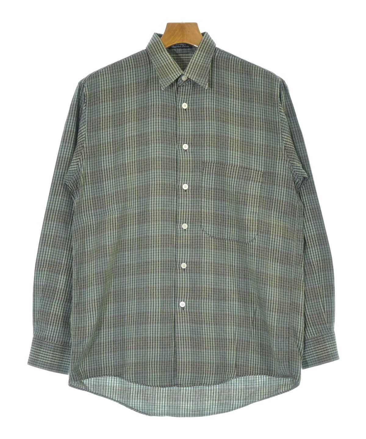 Burberry シャツ BURBERRY（バーバリー）カジュアルシャツ 緑 サイズ:S メンズ