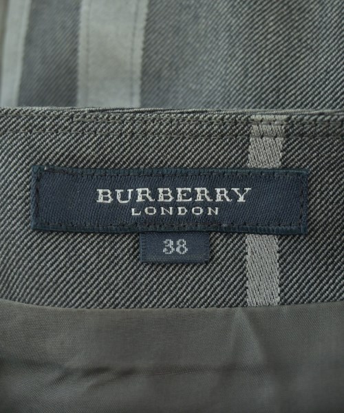 BURBERRY（バーバリー）ひざ丈スカート グレー サイズ:38(S位) レディース/2200684267272