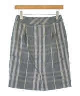 BURBERRY（バーバリー）ひざ丈スカート グレー サイズ:38(S位) レディース/2200684267272