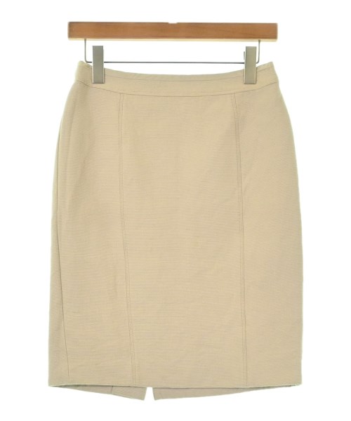 BURBERRY(バーバリー)ひざ丈スカート ベージュ サイズ:36(XS位)/2200684278032