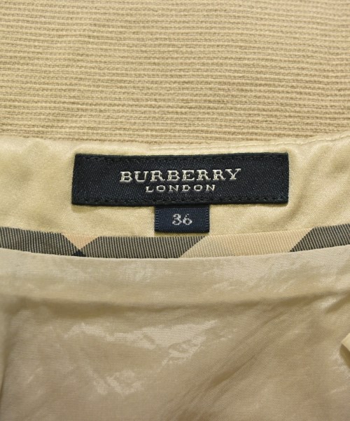 BURBERRY（バーバリー）ひざ丈スカート ベージュ サイズ:36(XS位) レディース/2200684278032