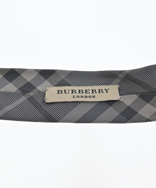 BURBERRY（バーバリー）ネクタイ グレー サイズ:- メンズ/2200684854014