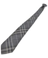 BURBERRY（バーバリー）ネクタイ グレー サイズ:- メンズ/2200684854014