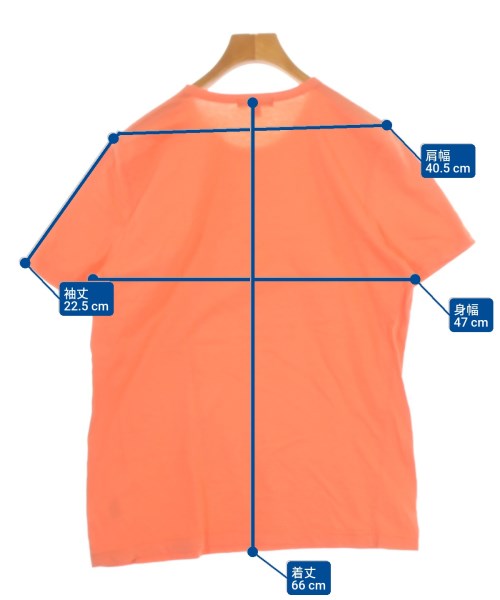 BURBERRY（バーバリー）Tシャツ・カットソー オレンジ サイズ:M メンズ/2200685113066