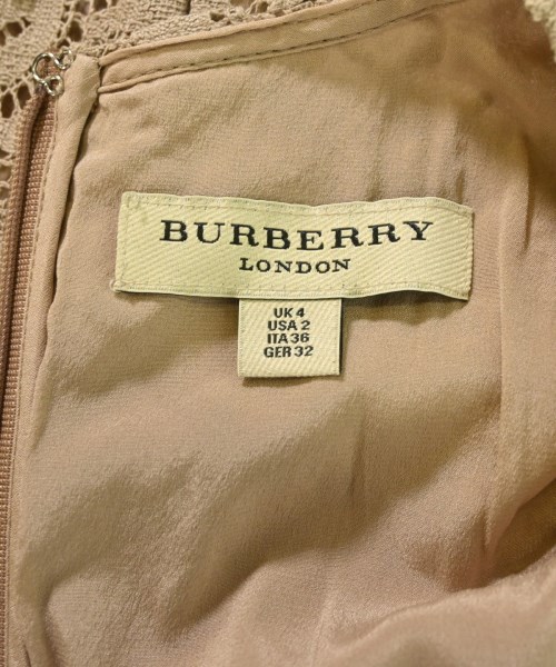 BURBERRY（バーバリー）ワンピース ピンク サイズ:36(XS位) レディース/2200685564264