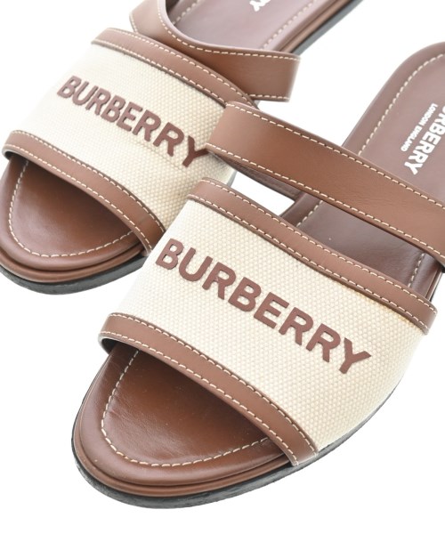 BURBERRY（バーバリー）サンダル 白 サイズ:EU37(23.5cm位) レディース/2200686253037