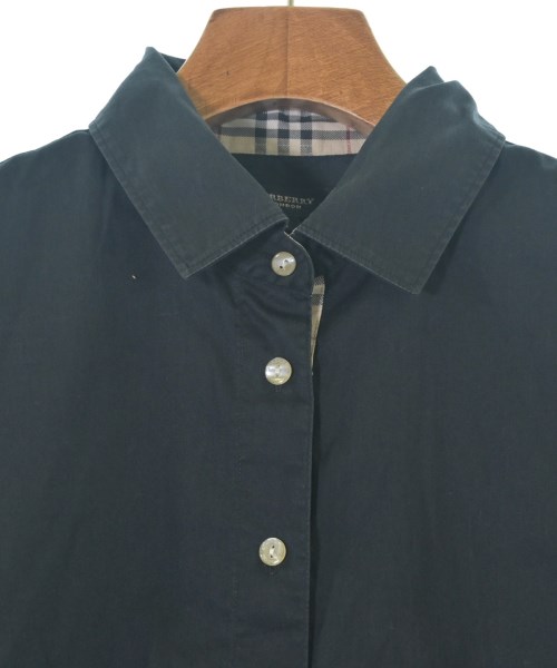 BURBERRY（バーバリー）カジュアルシャツ 紺 サイズ:L レディース/2200682448048