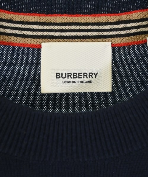 BURBERRY（バーバリー）ニット・セーター 紺 サイズ:S レディース/2200686436140