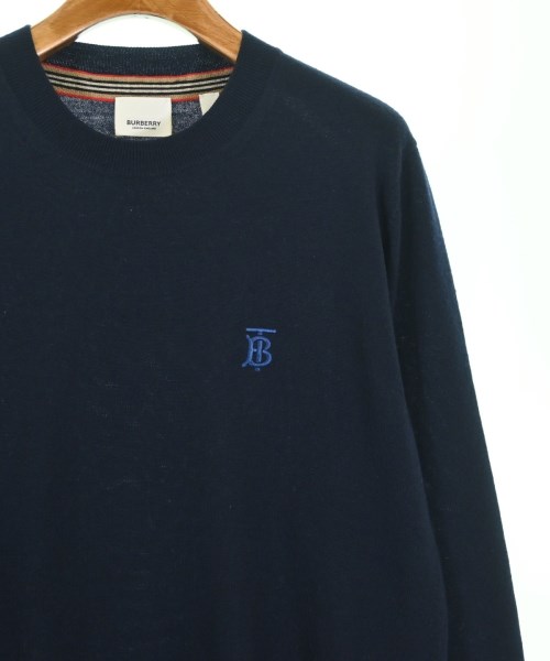 BURBERRY（バーバリー）ニット・セーター 紺 サイズ:S レディース/2200686436140