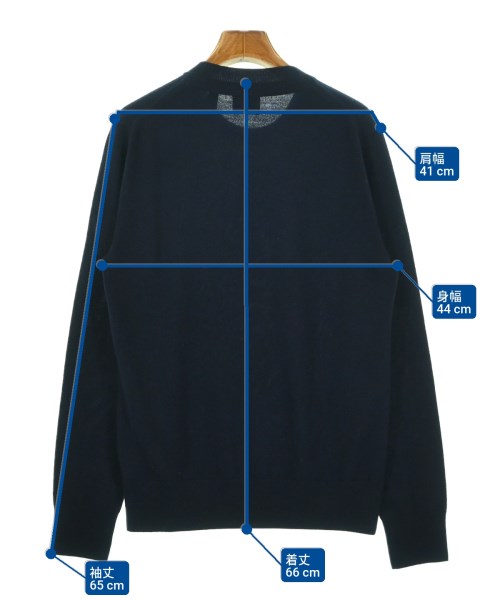 BURBERRY（バーバリー）ニット・セーター 紺 サイズ:S レディース/2200686436140