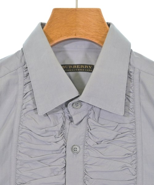 BURBERRY（バーバリー）カジュアルシャツ グレー サイズ:38(S位) メンズ/2200686924104