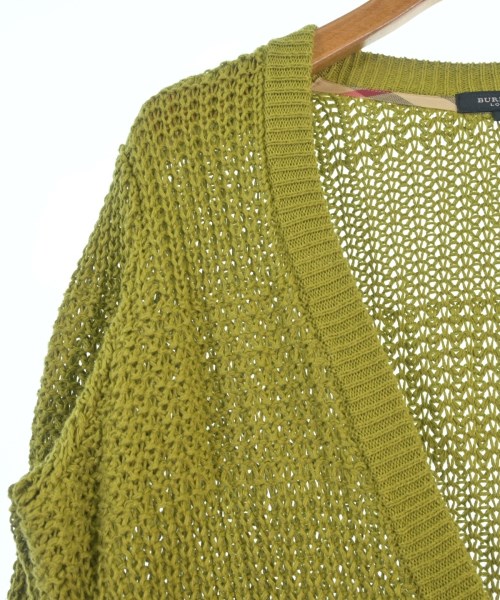 BURBERRY（バーバリー）カーディガン 緑 サイズ:1(S位) レディース/2200688543037