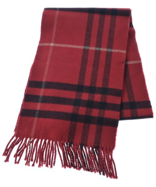 BURBERRY(バーバリー)マフラー 赤 サイズ:-/2200685690185