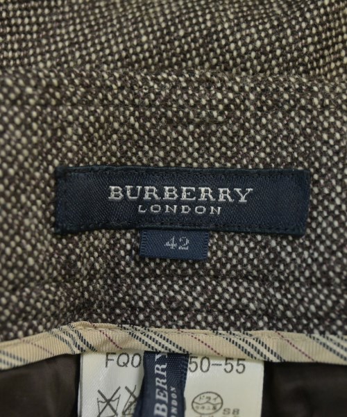BURBERRY（バーバリー）スラックス 茶 サイズ:42(XS位) メンズ/2200688436025