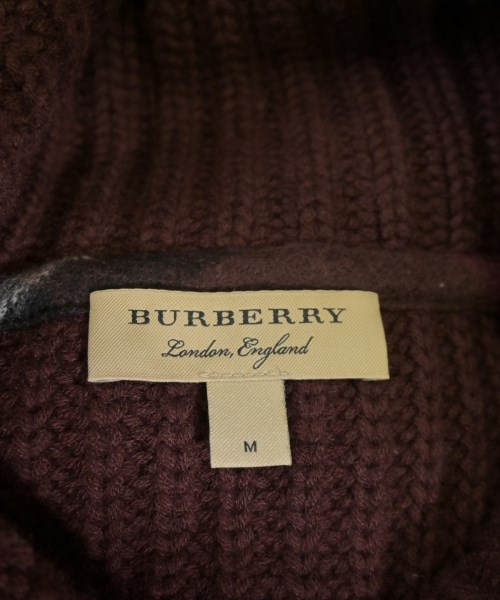 BURBERRY（バーバリー）ニット・セーター 赤 サイズ:M メンズ/2200689141041