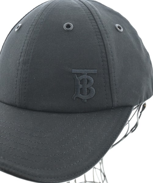 BURBERRY（バーバリー）キャップ 黒 サイズ:S メンズ/2200689341038
