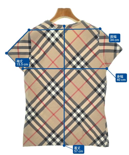 BURBERRY（バーバリー）Tシャツ・カットソー ベージュ サイズ:M レディース/2200689706028