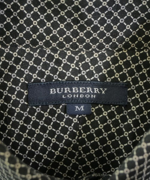 BURBERRY（バーバリー）カジュアルシャツ 黒 サイズ:M メンズ/2200690152012