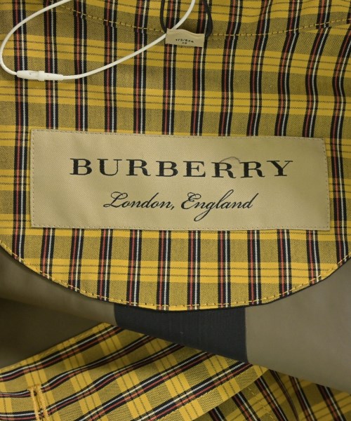 BURBERRY（バーバリー）ステンカラーコート 黄 サイズ:40(M位) レディース/2200690292015