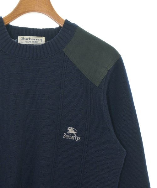 BURBERRY（バーバリー）ニット・セーター 紺 サイズ:M メンズ/2200690307085