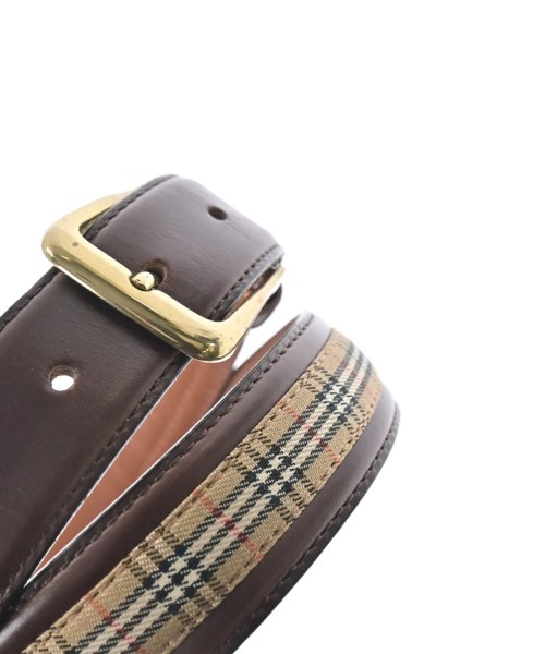 BURBERRY（バーバリー）ベルト 茶 サイズ:- レディース/2200677598093