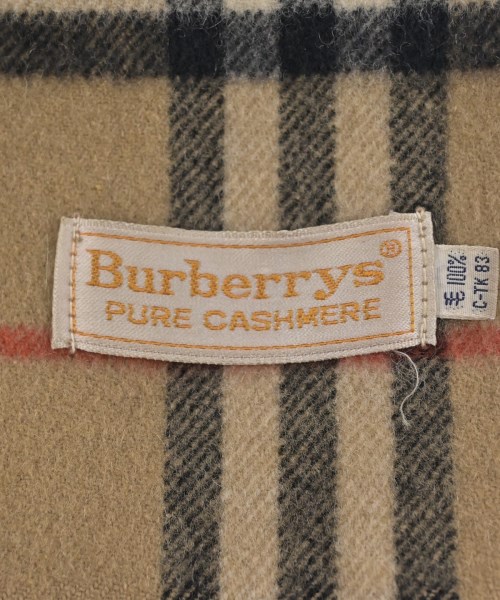 BURBERRY（バーバリー）マフラー ベージュ サイズ:- メンズ/2200692551073