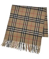 BURBERRY（バーバリー）マフラー ベージュ サイズ:- メンズ/2200692551073