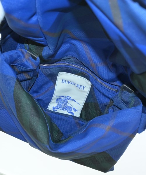 BURBERRY（バーバリー）ショルダーバッグ 青 サイズ:- メンズ/2200692884010