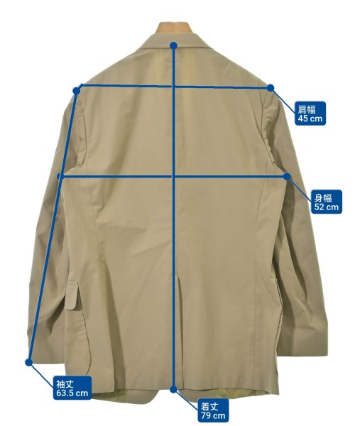 Brooks Brothers（ブルックスブラザーズ）テーラードジャケット ベージュ サイズ:-(XL位) メンズ/2200635201027