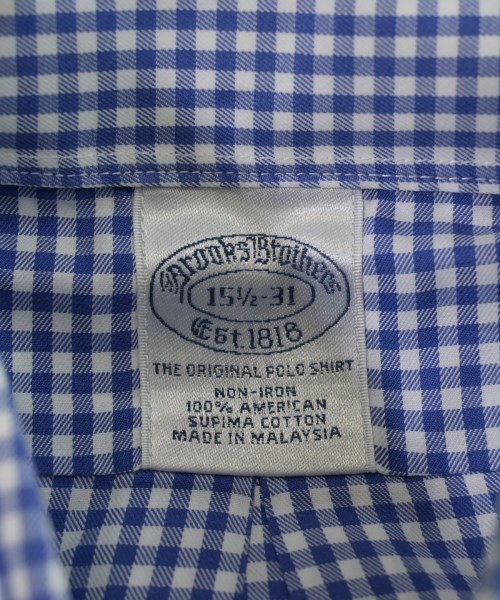 Brooks Brothers（ブルックスブラザーズ）カジュアルシャツ 青 サイズ:15 1/2(M位) メンズ/2200619405205