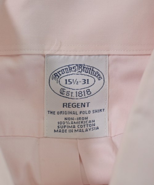 Brooks Brothers（ブルックスブラザーズ）カジュアルシャツ ピンク サイズ:15 1/2(M位) メンズ/2200619405212