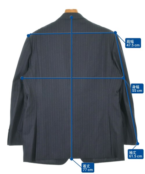 Brooks Brothers（ブルックスブラザーズ）ビジネス 紺 サイズ:42/42/36(XXL位) メンズ/2200622728032