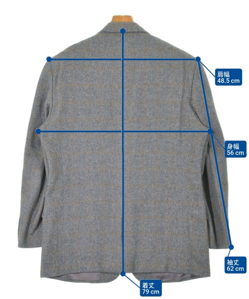 Brooks Brothers（ブルックスブラザーズ）テーラードジャケット グレー サイズ:42(XS位) メンズ/2200622728049