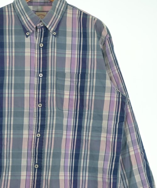 Brooks Brothers（ブルックスブラザーズ）カジュアルシャツ 青 サイズ:M メンズ/2200622801032