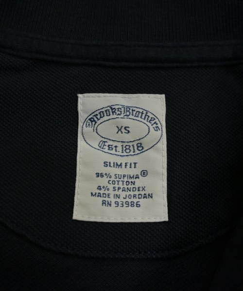 Brooks Brothers（ブルックスブラザーズ）ポロシャツ 紺 サイズ:XS メンズ/2200635804044