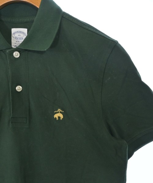 Brooks Brothers（ブルックスブラザーズ）ポロシャツ 緑 サイズ:XS メンズ/2200635804051