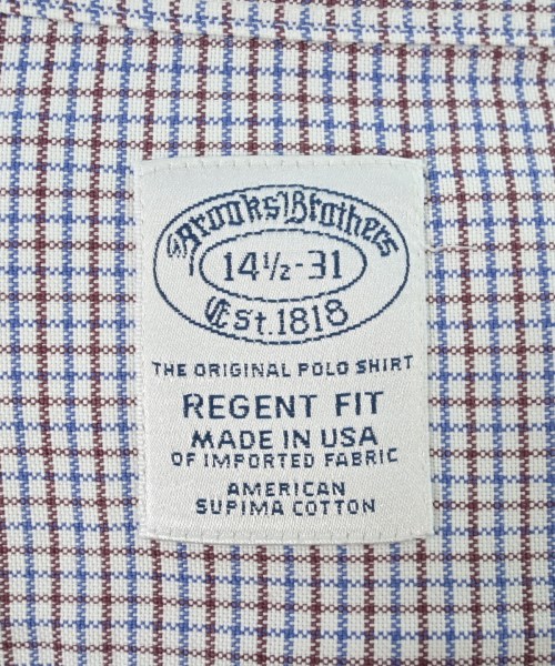 Brooks Brothers（ブルックスブラザーズ）カジュアルシャツ 白 サイズ:14 1/2(XS位) メンズ/2200624562016