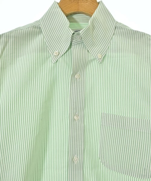 Brooks Brothers（ブルックスブラザーズ）カジュアルシャツ 緑 サイズ:14 1/2(XS位) メンズ/2200624562023