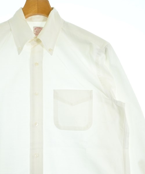 Brooks Brothers（ブルックスブラザーズ）ドレスシャツ 白 サイズ:14 1/2(XS位) メンズ/2200620413114